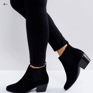 Black Ankle Booties ASOS